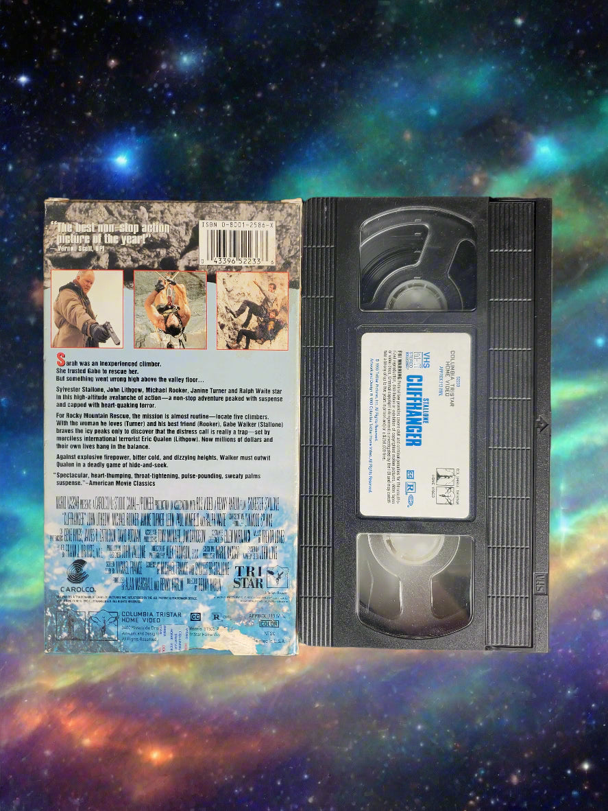 Cliffhanger VHS