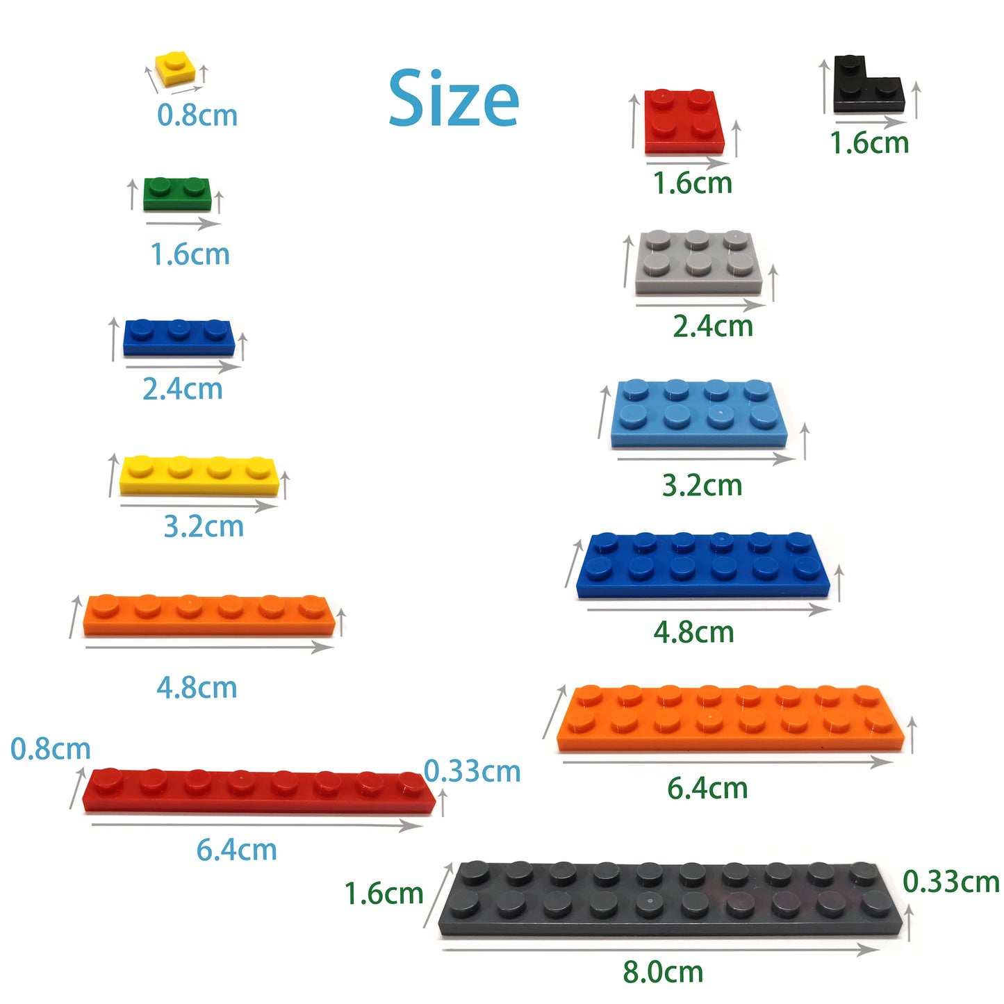 100pcs Tile 1x1 Round DIY Building Blocks Bricks 33Color Educational Creative Toys for Children Size Compatible With 98138
