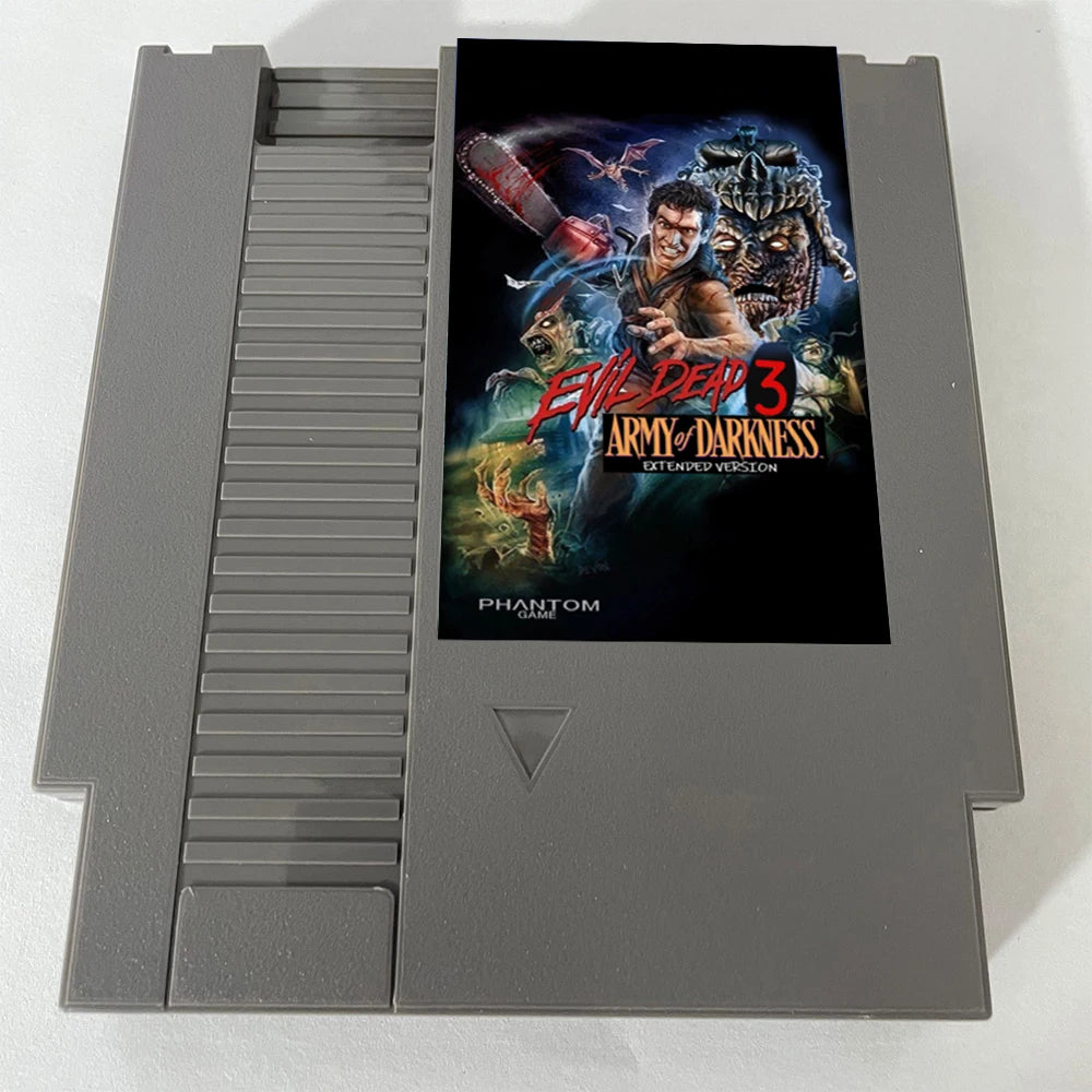 Evil Dead 3 - A Brand NEW NES Game Cartridge 8 Bit 72Pin Video Game Cart For Original NES Consoleor NES Retro Game Console