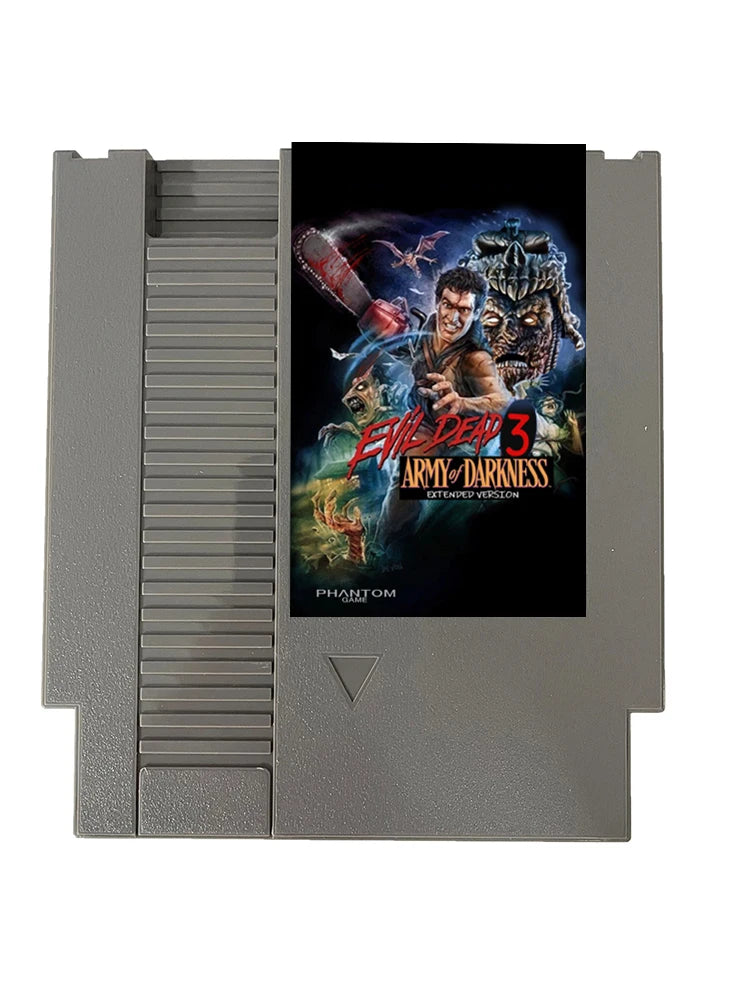 Evil Dead 3 - A Brand NEW NES Game Cartridge 8 Bit 72Pin Video Game Cart For Original NES Consoleor NES Retro Game Console