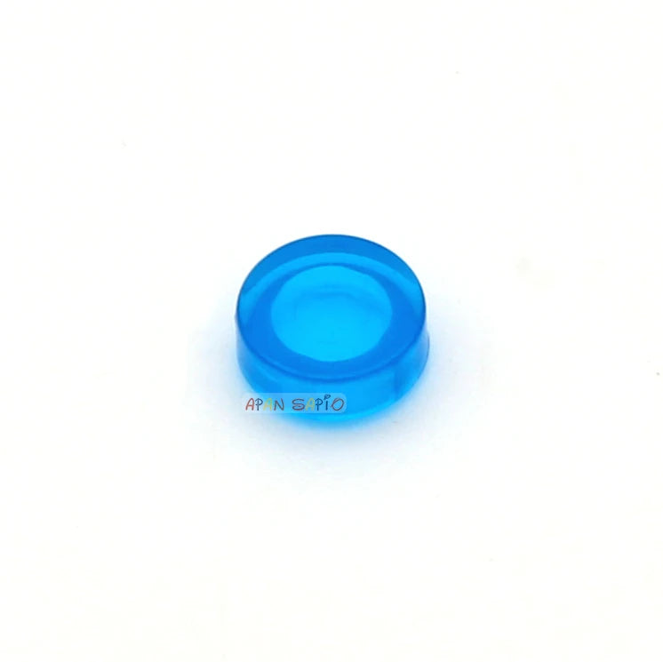 100pcs Tile 1x1 Round DIY Building Blocks Bricks 33Color Educational Creative Toys for Children Size Compatible With 98138