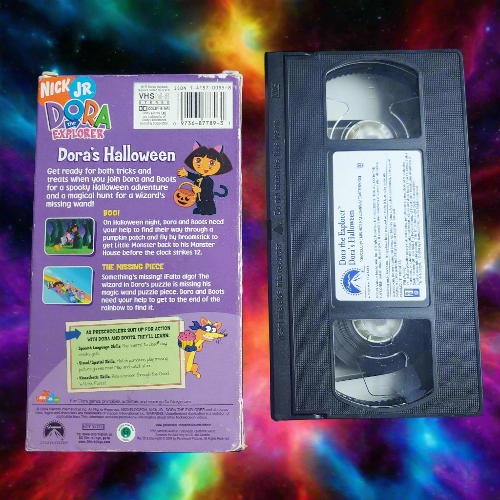 Dora's Halloween VHS