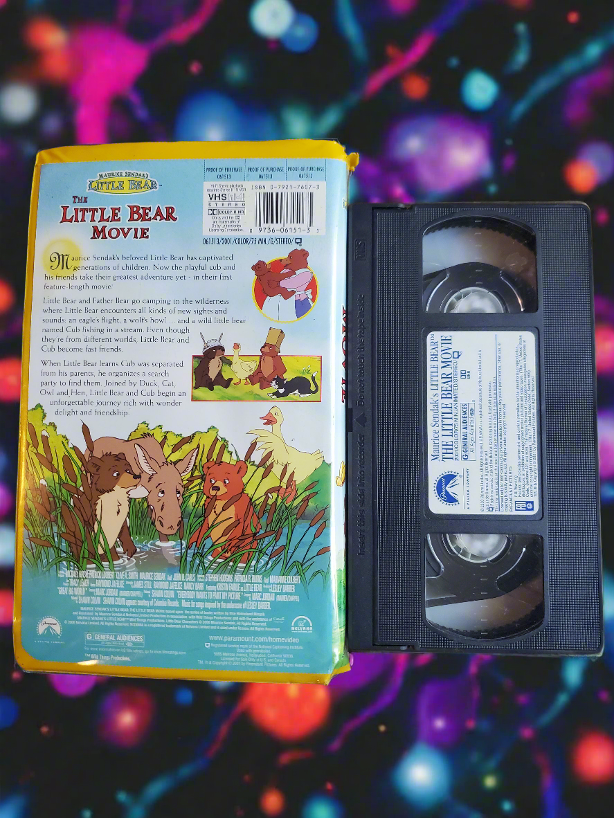 The Little Bear Movie VHS