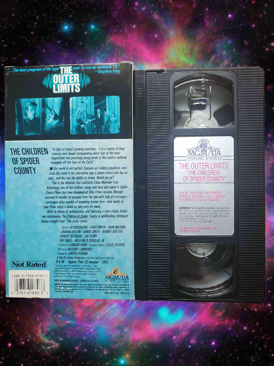 The Outer Limits Children of Spider County VHS