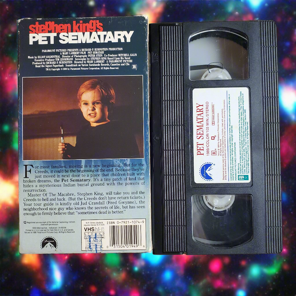 Pet Sematary VHS