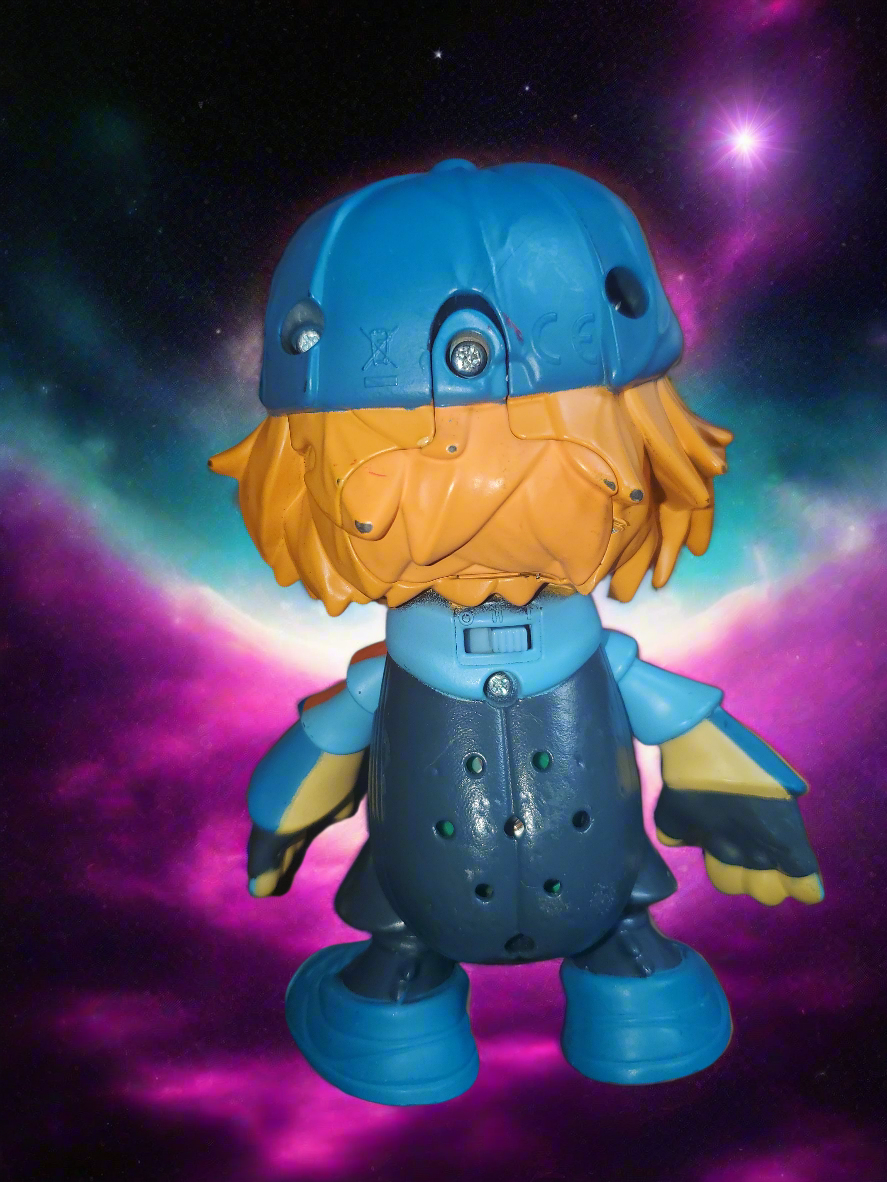 Netflix Beat Bugs Singing Jay Blue Beatle 5.5 inch Figure