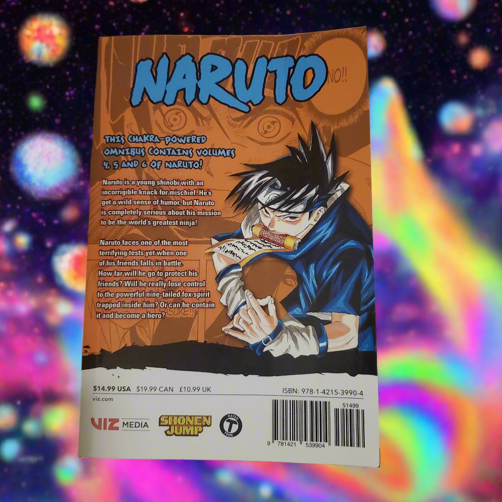Naruto 3-in-1 Volumes 4-5-6