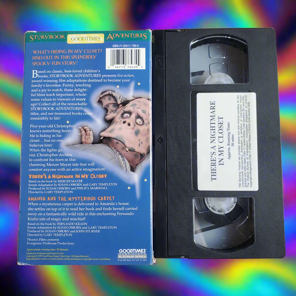 There's A Nightmare In My Closet VHS