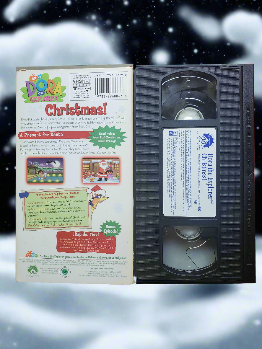 Dora the Explorer Christmas! VHS