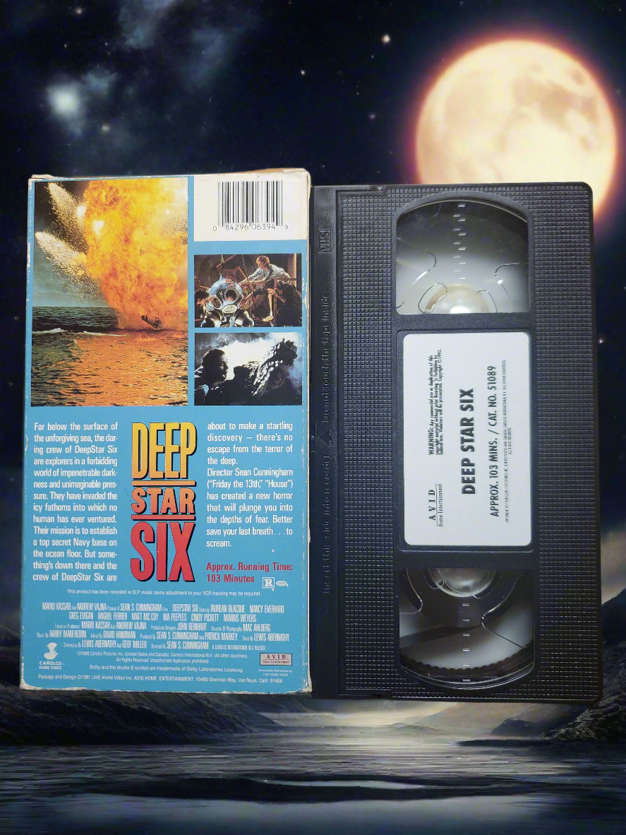 Deep Star Six VHS