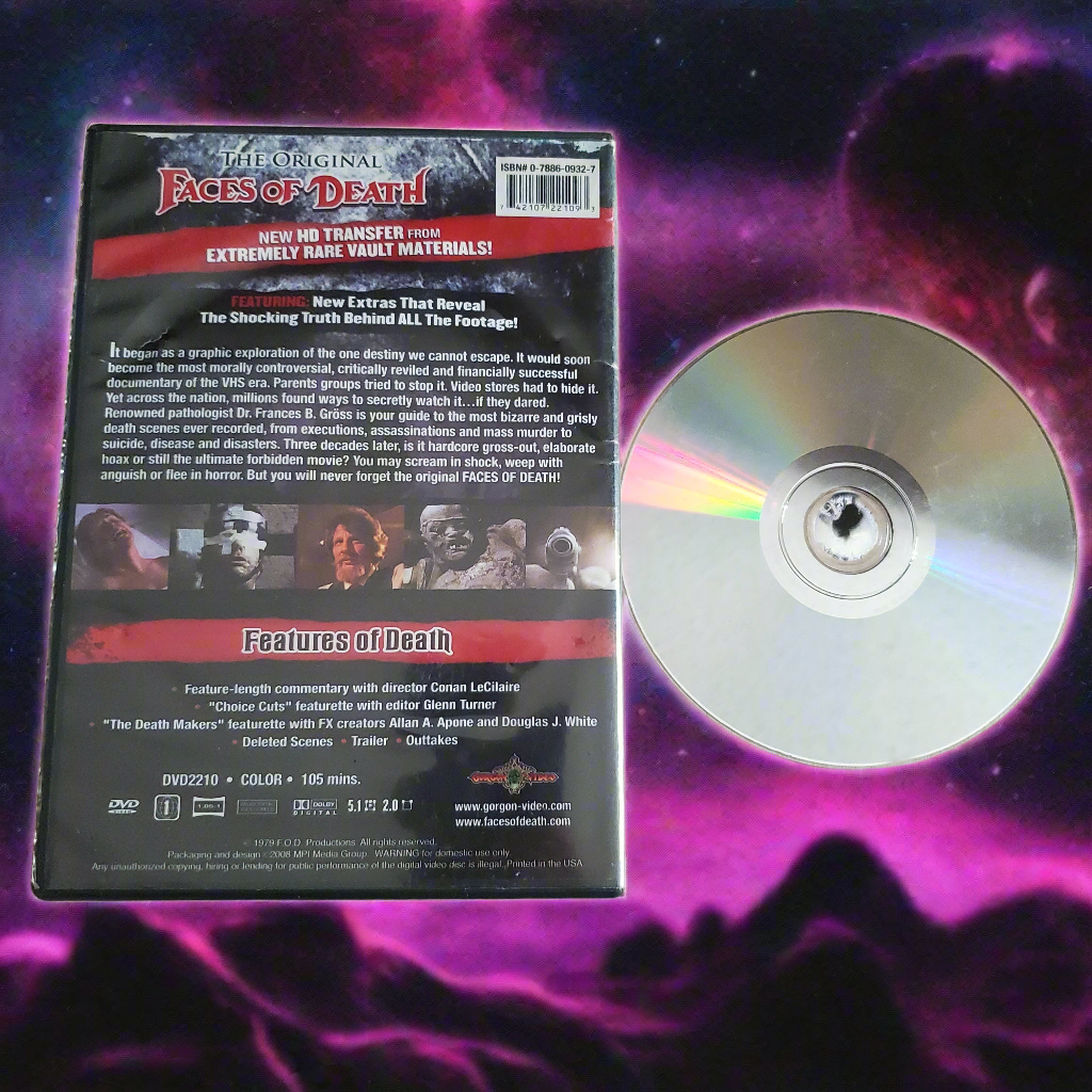 Faces Of Death DVD