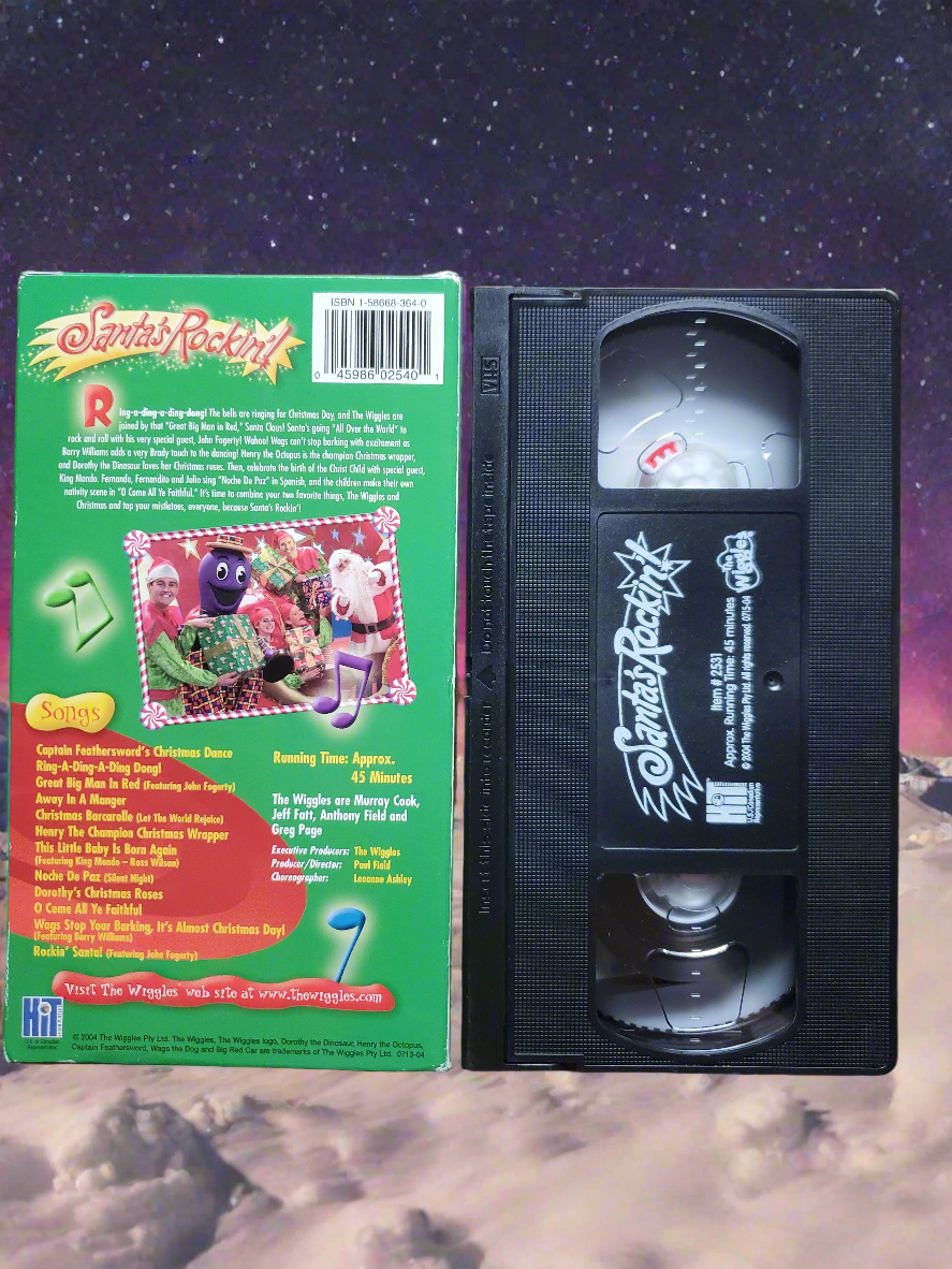 The Wiggles Santas Rockin! VHS