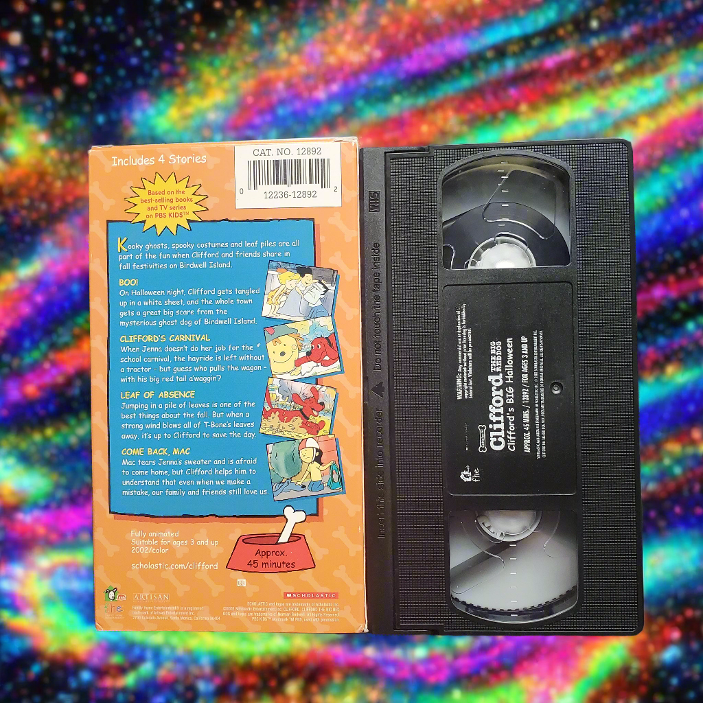 Clifford the Big Red Dog Clifford's Big Halloween VHS