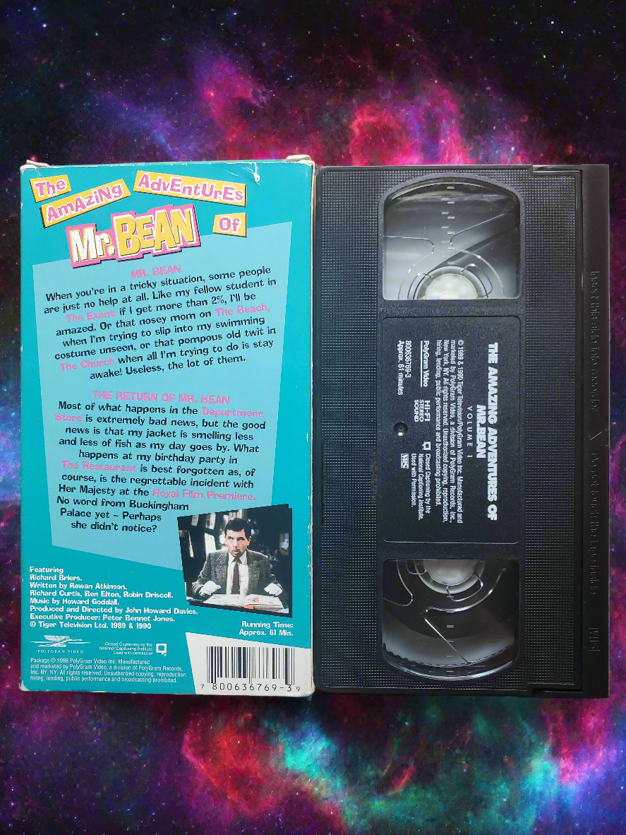 The Amazing Adventures of Mr. Bean VHS