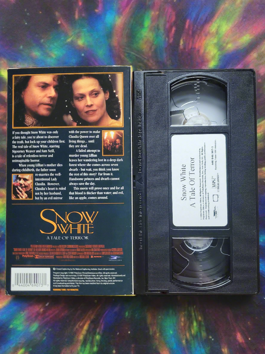 Snow White a Tale of Terror VHS