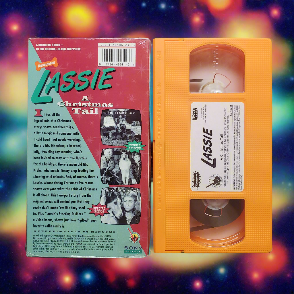 Nickelodeon Lassie a Christmas Tail VHS