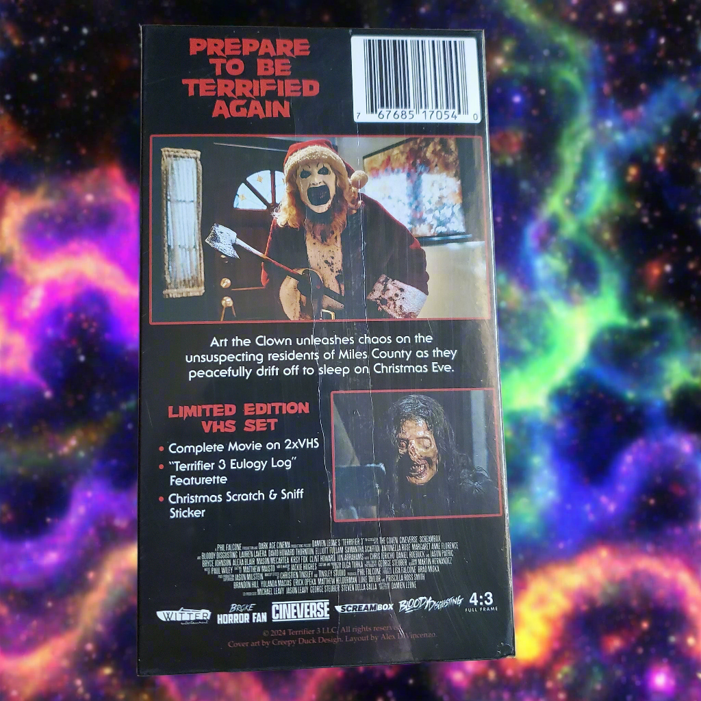 Terrifier 3 VHS Sealed