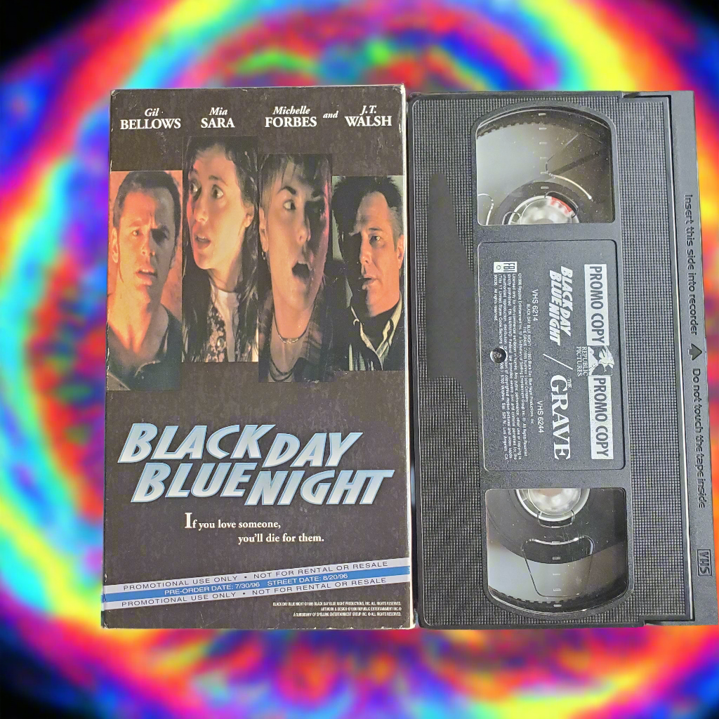 The Grave / Black Day Blue Night Promo Copy VHS