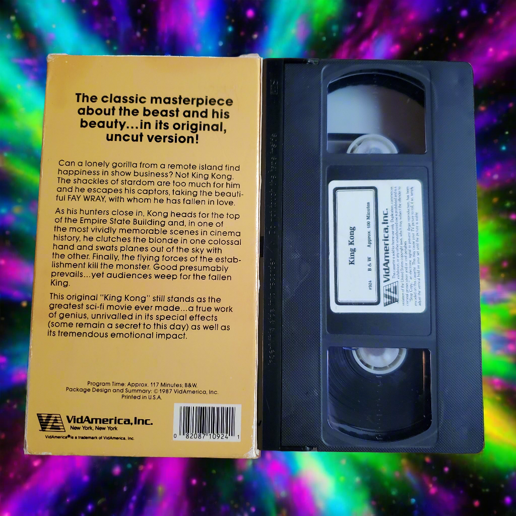 King Kong VHS