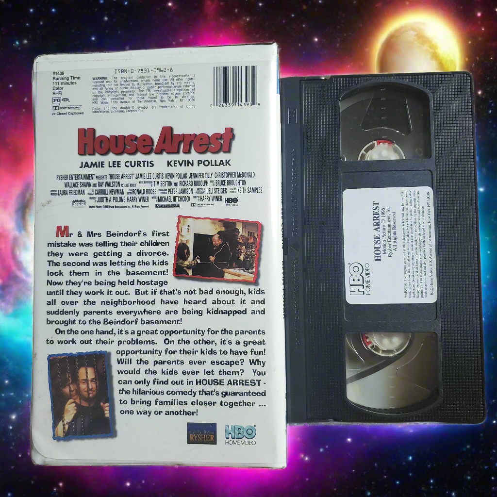 House Arrest VHS