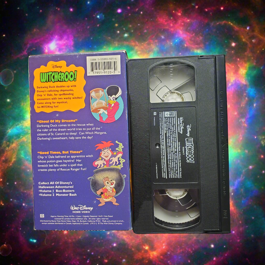 Disney Witcheroo! VHS