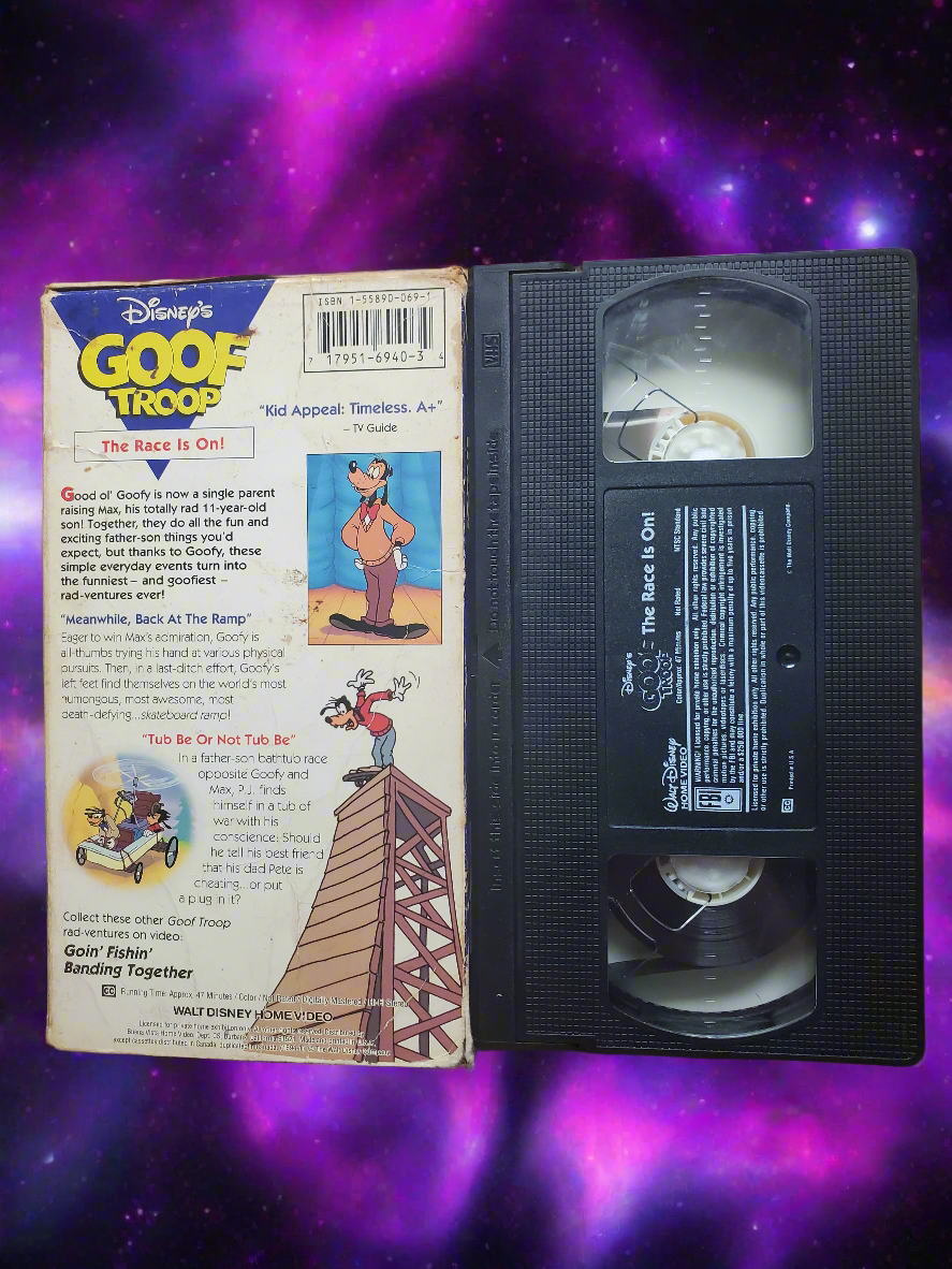 Goof Troop The Race is On VHS