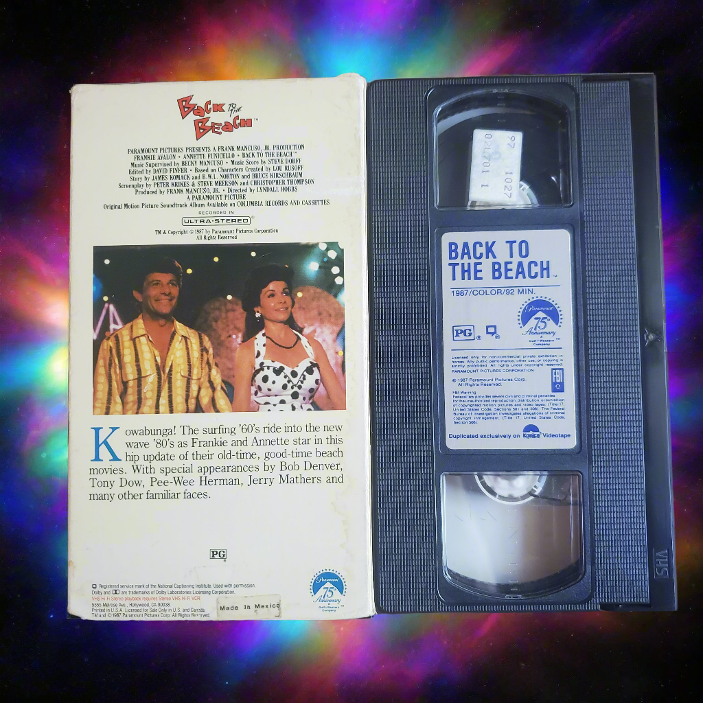 Back To The Beach VHS