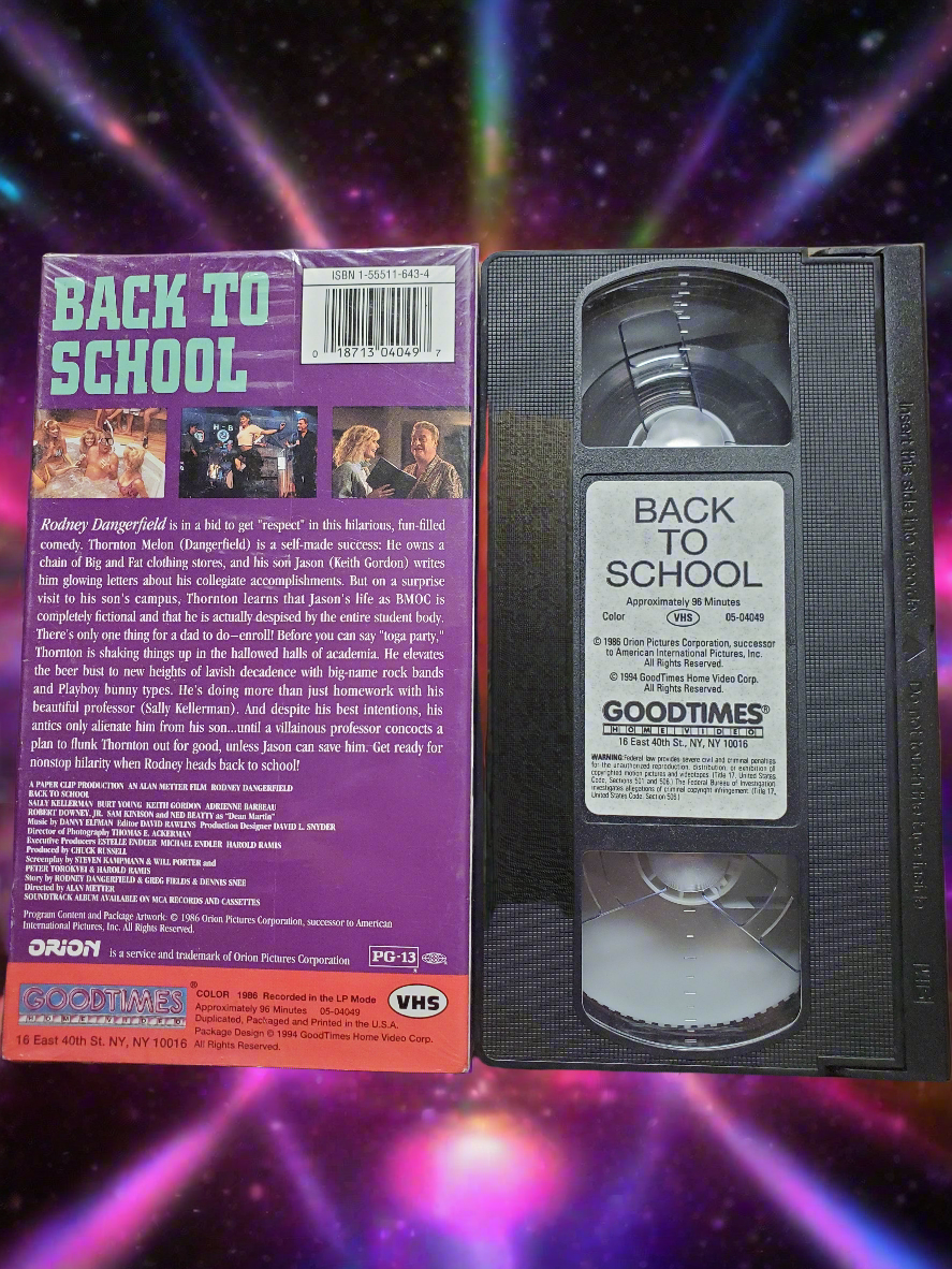 Back To School VHS