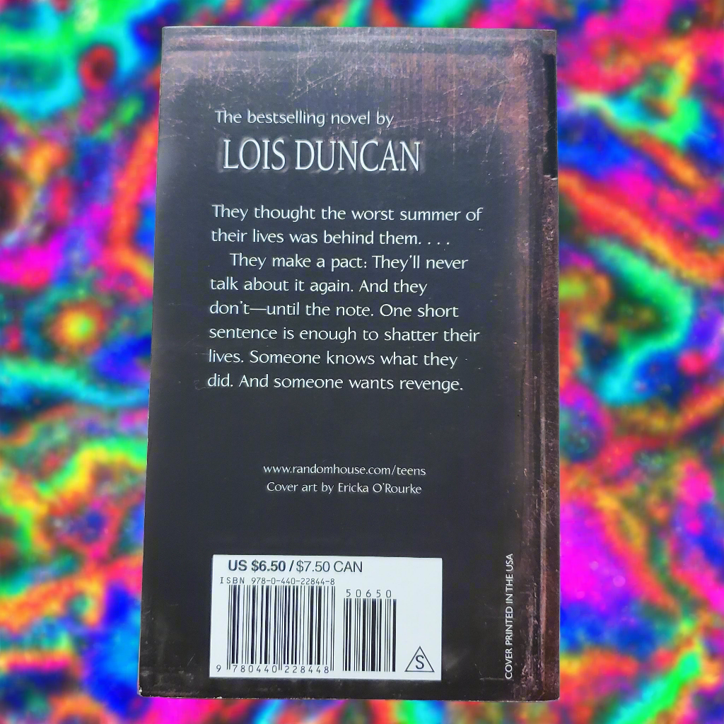 I Know What You Did Last Summer by Lois Duncan