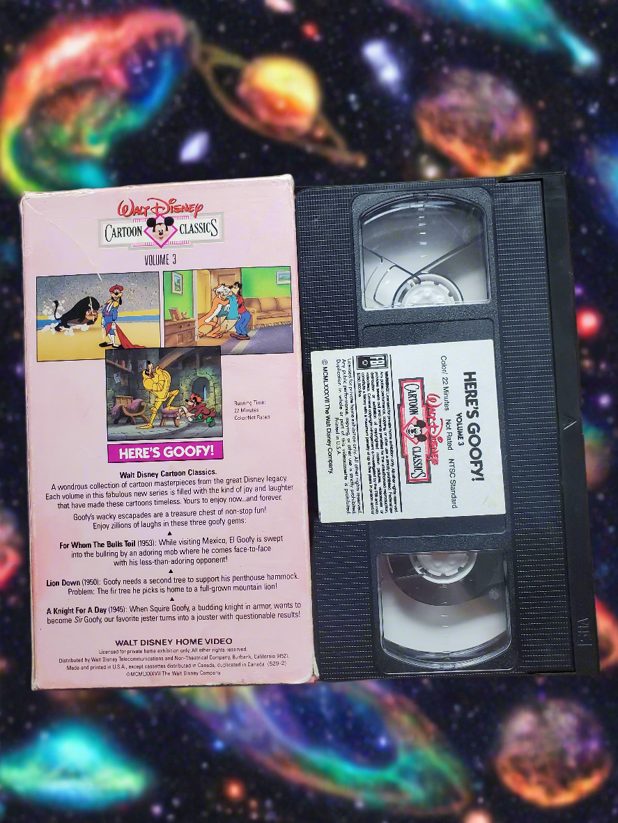 Here's Goofy VHS