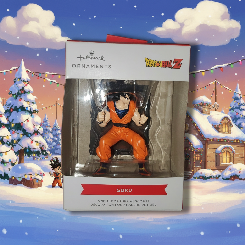 Hallmark Dragon Ball Z Goku Christmas Ornament