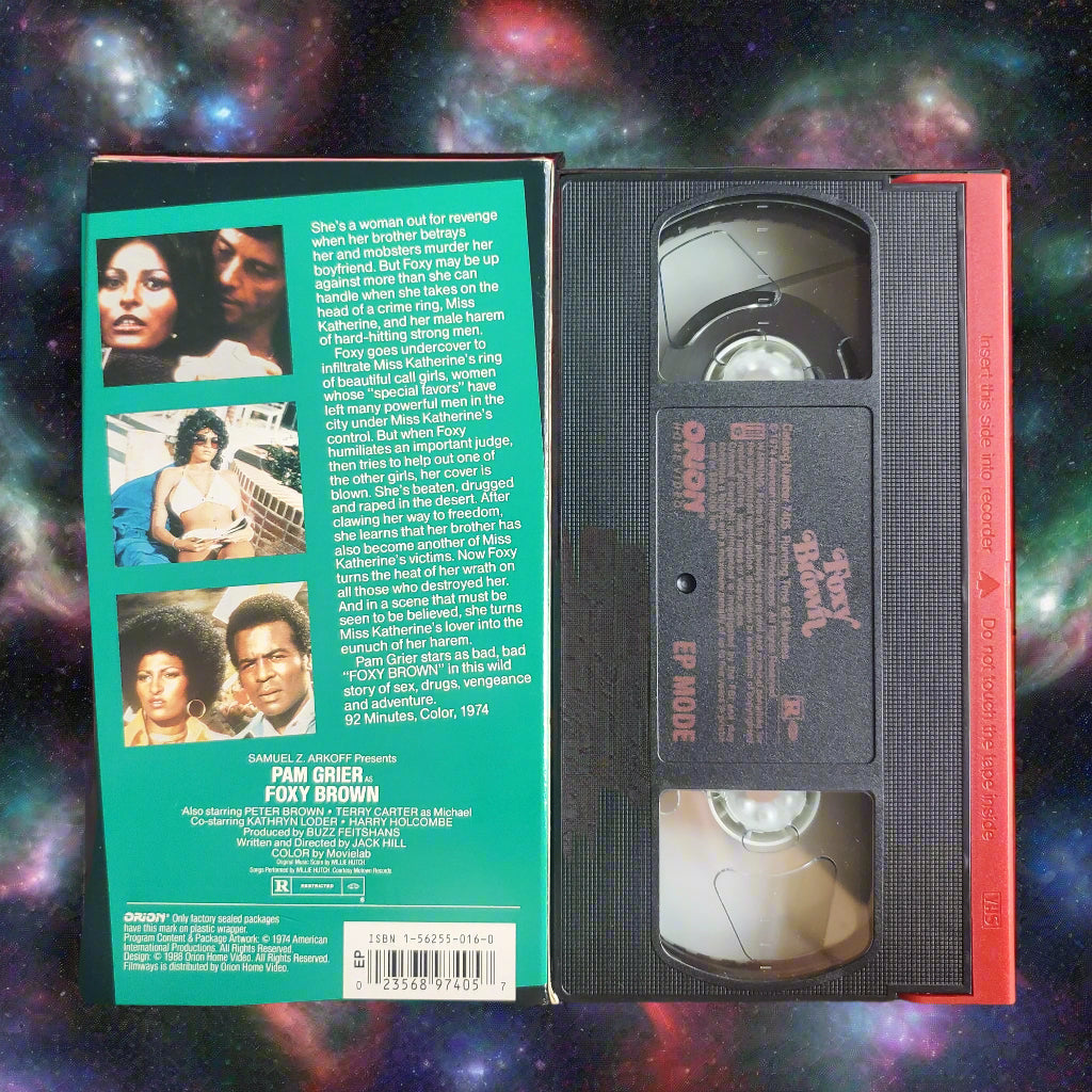 Pam Grier In Foxy Brown VHS
