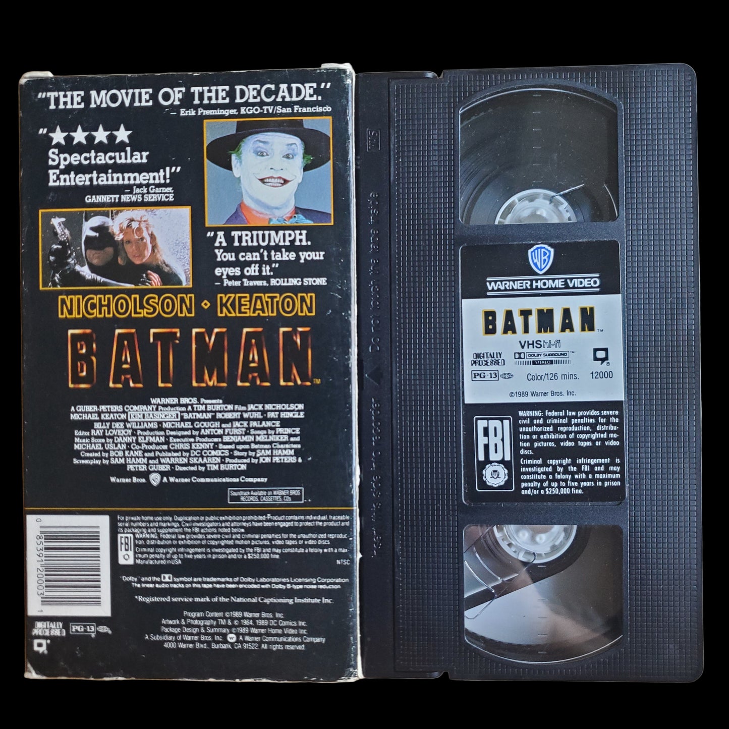 Batman VHS