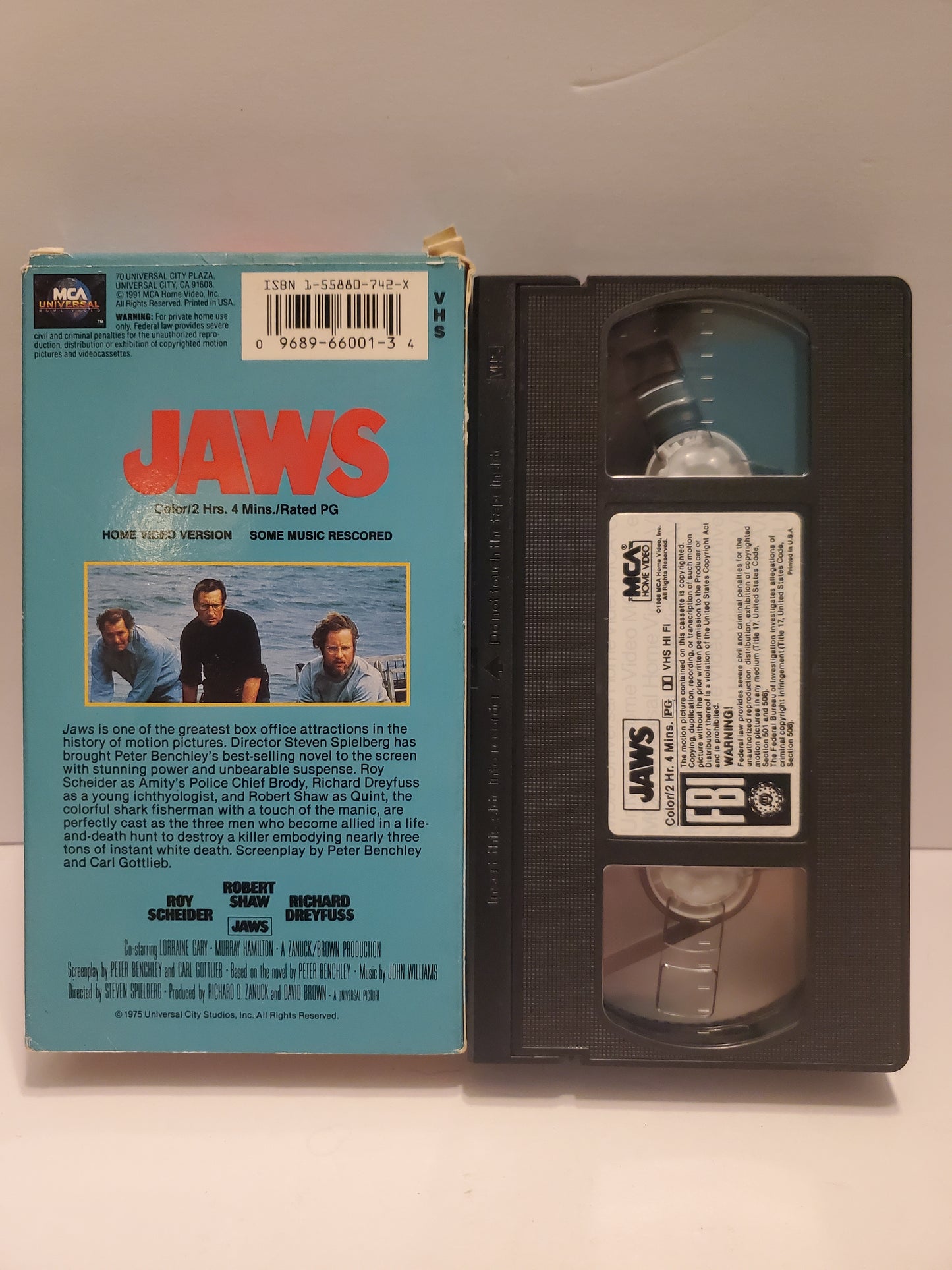 Jaws VHS 1991 release