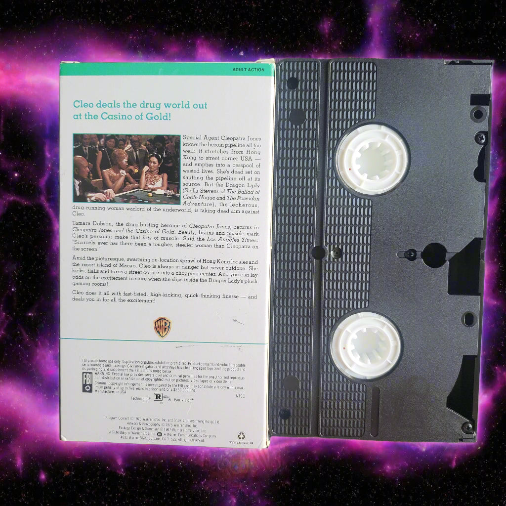 Cleopatra Jones And The Casino Of Gold VHS