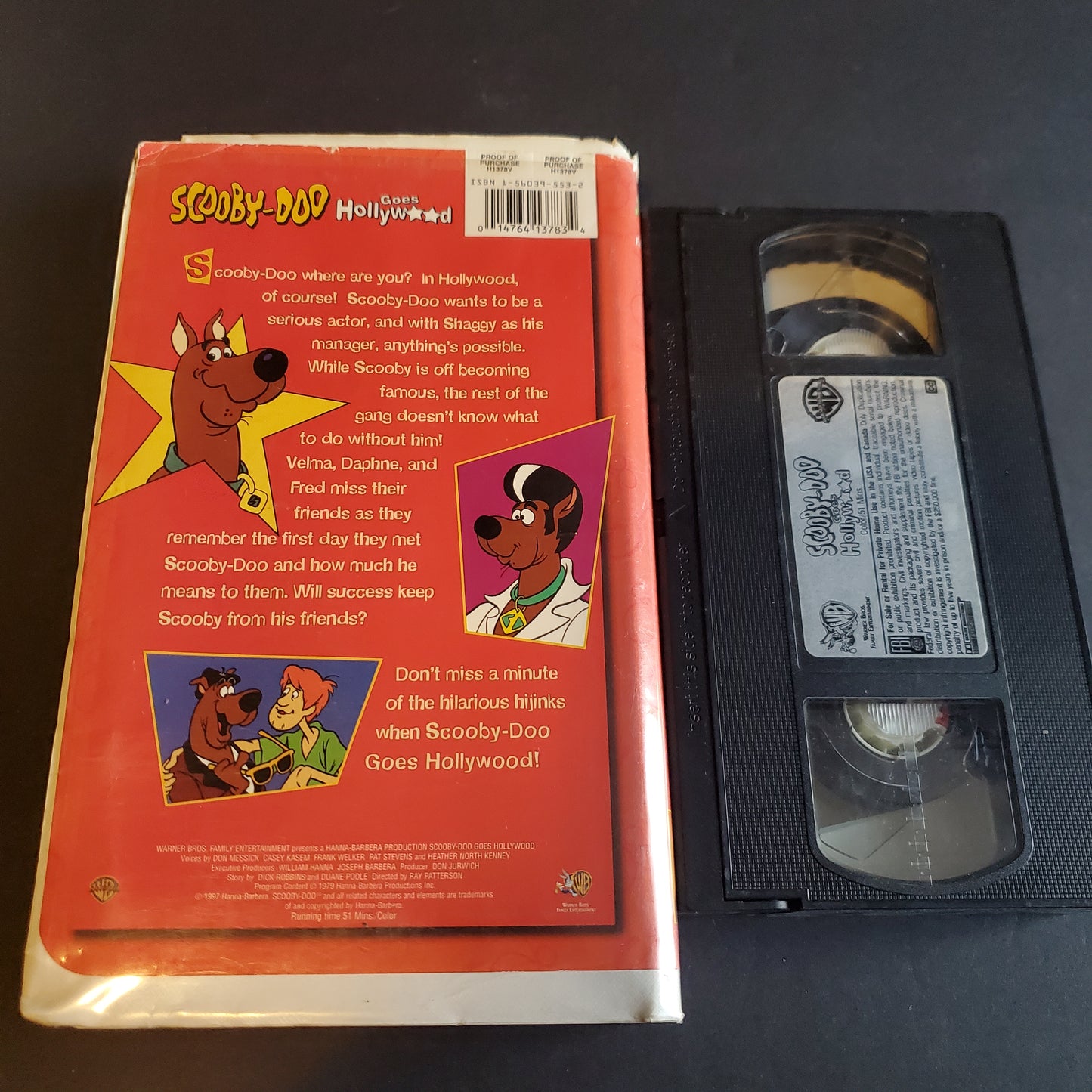 Scooby Doo Goes Hollywood VHS