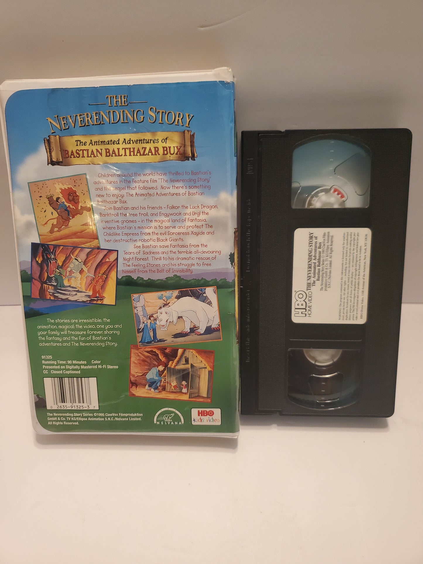 The Neverending Story The Animated Adventures of Bastian Balthazar Bux VHS