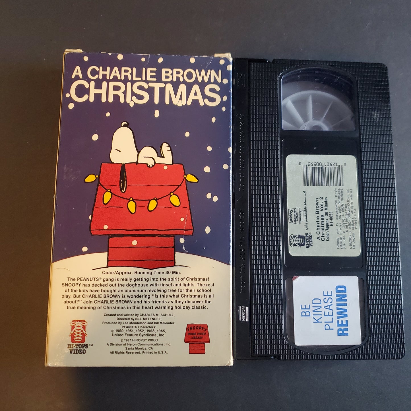 A Charlie Brown Christmas VHS