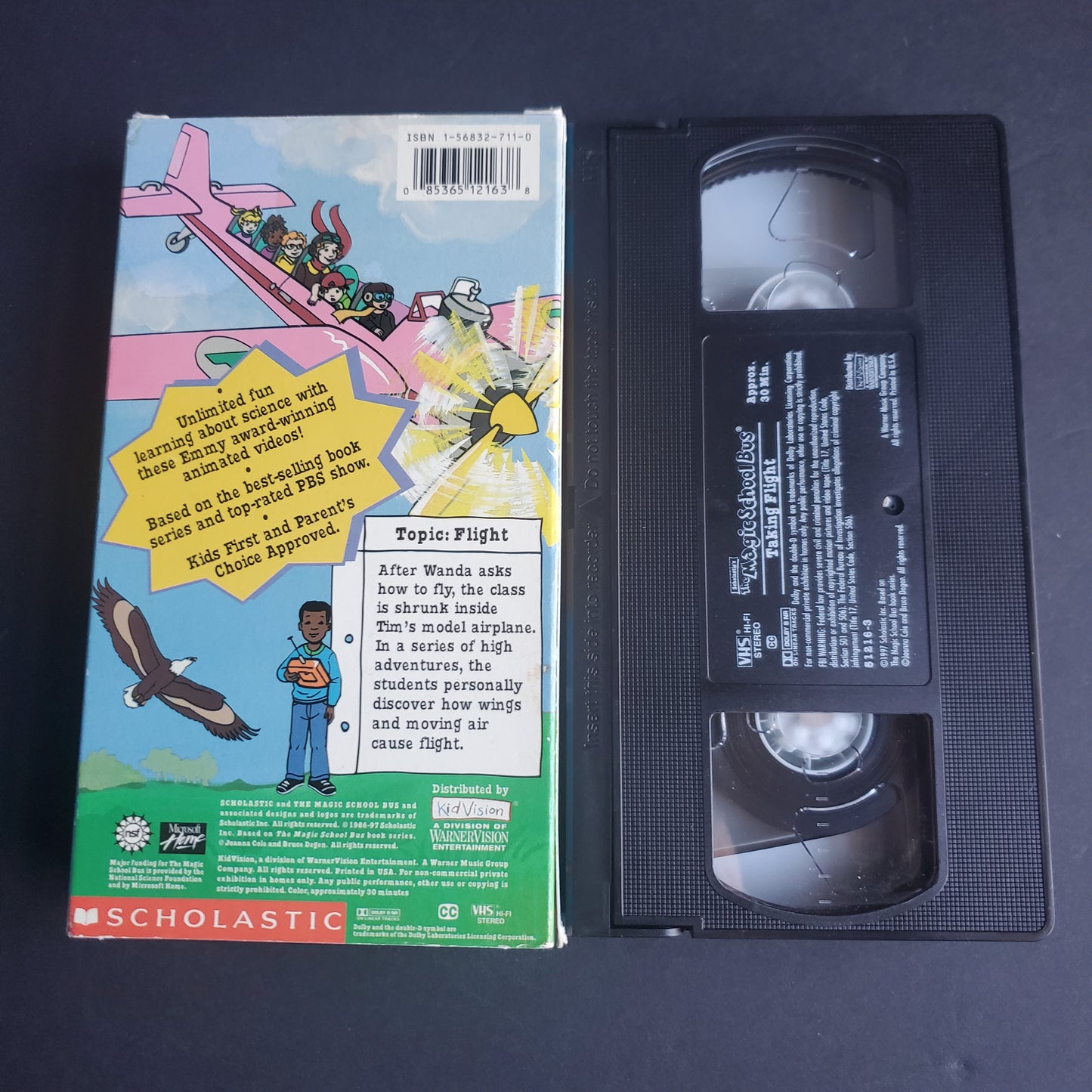 The magic school bus taking flight VHS