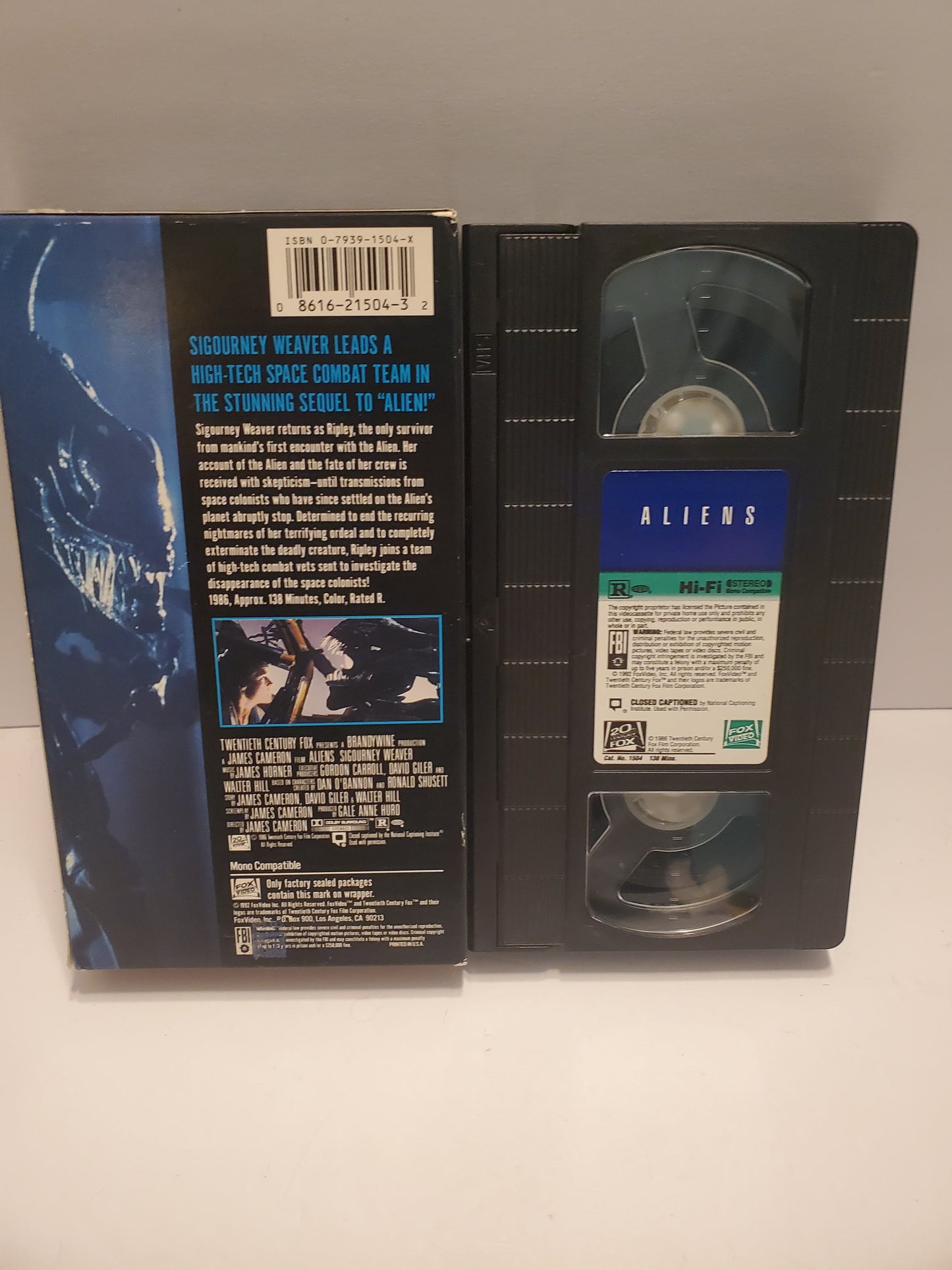 Aliens VHS