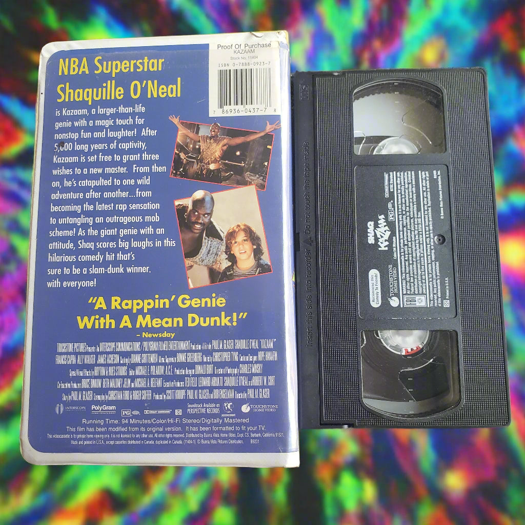 Shaq Kazaam VHS