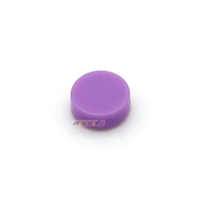 100pcs Tile 1x1 Round DIY Building Blocks Bricks  33Color Educational Creative Toys for Children Size Compatible With 98138
