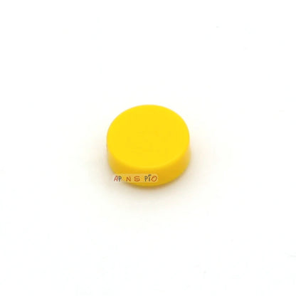 100pcs Tile 1x1 Round DIY Building Blocks Bricks  33Color Educational Creative Toys for Children Size Compatible With 98138
