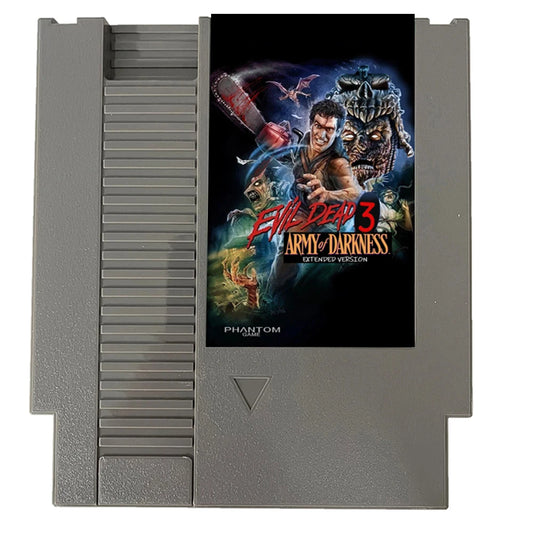 Evil Dead 3 - A Brand NEW NES Game Cartridge 8 Bit 72Pin Video Game Cart For Original NES Consoleor NES Retro Game Console