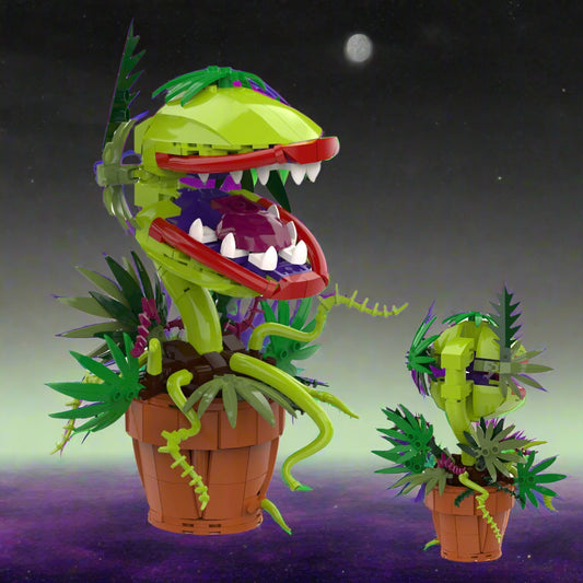 Little Shop of Horrors Audrey 2 Piranha Plant Building Blocks Compatible with Lego 327 Pcs