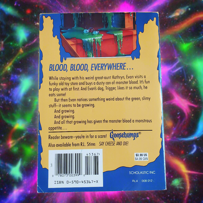 Goosebumps Monster Blood by R.L. Stine