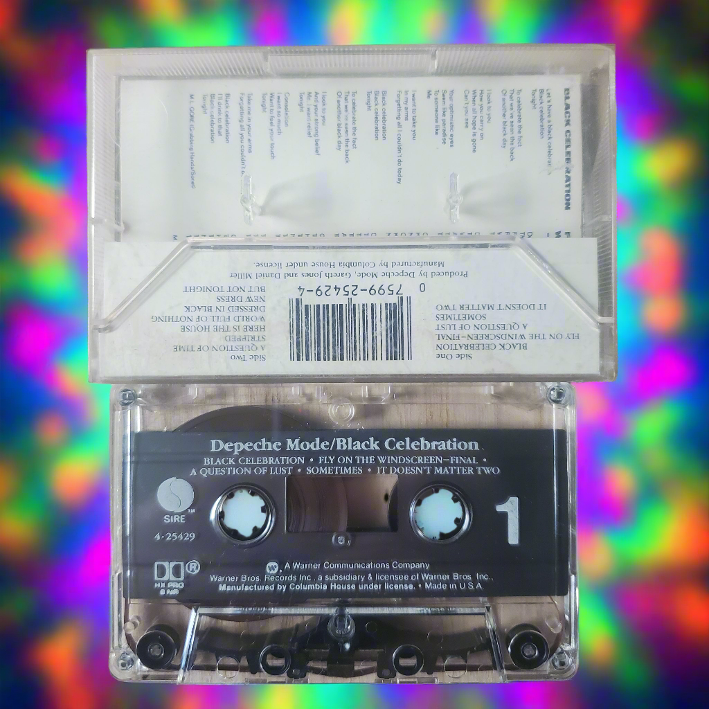 Depeche Mode Black Celebration Cassette