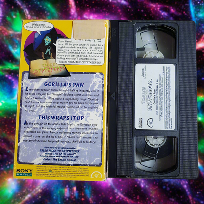 Tales From The Cryptkeeper Gorilla's Paw VHS