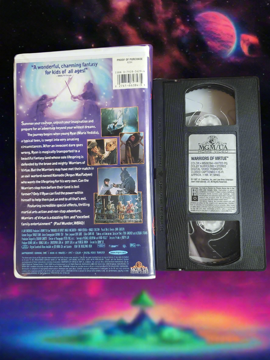 Warriors of Virtue VHS