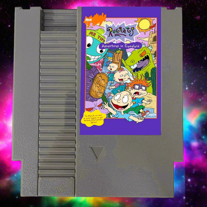 Rugrats Adventures in Gameland - A Brand NEW 8 Bit Video Game NES Game Cartridge For Nintendo NES Game Console